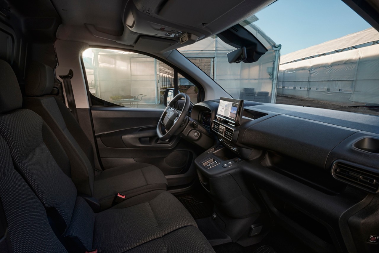 The Proace City’s premium , well-appointed interior 